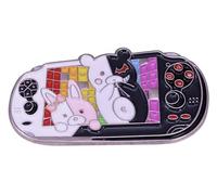 Monokuma Trigger Happy Havoc Anime Manga Video Game 1.4" Enamel Pin Badge, 1.4 Inches, Metal, enamel