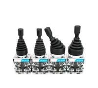 Monolever Joystick Switch 22mm 30mm Master Monolever Toggle Joystick Switches 2 4 Way Position Self Locking Latching Reset Momentary Cross Rocker Switches 1pc(4Way Self Locking-30)