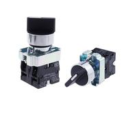 Monolever Joystick Switch 22mm XB2-BD21 BD23 BD25 BD33 BD45 BD53 1NO/2NO/1NO1NC 2/3 position Self locking/self resetting selector Knob switch(XB2-BD41)