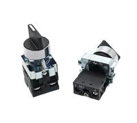 Monolever Joystick Switch 22mm XB2-BD25 BD53 1NO 2NO 1NO1NC 2/3 Position Self Locking Self Resetting Selector Knob Switch Rotary Switch Push Button Switch(XB2-BD73)