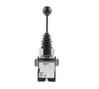 Monolever Switch XD2PA22 CR AC 600V 10A DPST 2NO 3 Position Momentary schwarz