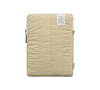 Monolike Archive 247 Cushion Tablet Pouch 11inch, Beige - Padded Protective Sleeve for iPad Pro/Air, Soft Vintage Style Case