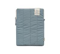 Monolike Archive 247 Cushion Tablet Pouch 11inch, Indie Blue - Padded Protective Sleeve for iPad Pro/Air, Soft Vintage Style Case