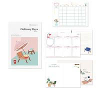 Monolike Ordinary Days Diary 6 Month Planner, Weekend - Academic Planner, Weekly & Monthly Planner, Scheduler