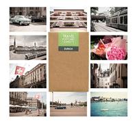 Monolike Travel Vol. 1 Zurich Single card - mix 12 pack, greeting card, 3.9x5.8