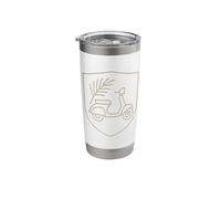 Monoline Scooter Badge Stainless Steel Insulated Tumbler