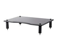 Monolith 124795 Amplifier/Component Stand, 23.8 x 16.7 x 4.7" Compatible with Bose, Polk, Sony, Yamaha, Pioneer & Others, Black