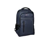 Monolith 15.6 inch Business Commuter Laptop Backpack USB/Headphone Port Navy