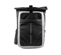 Monolith 2000001503 Laptop Backpack Rolltop up to 17 Inches, Shoulder Bag for Laptop and Tablet, Black/Grey