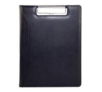 monolith 2000002801 Writing Case DIN A4 Leather Look Black Clip Function