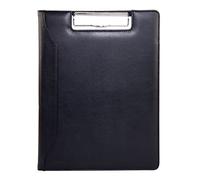 monolith 2000002801 Writing Case DIN A4 Leather Look Black Clip Function