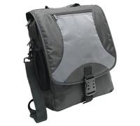 Monolith Multifunctional Nylon Laptop Backpack Black and Grey