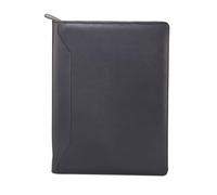 Monolith 2914 Conference Folder with A4 Pad and Calculator - Black