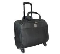 Monolith office solutions 41504MN Motion II 4 Wheel Laptop Trolley CASE, Black