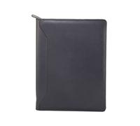 Monolith A4 Conference Folder with Calculator Portfolio Leather Look Black 2914