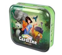 Monolith | Cardline Animals | Educational Card Game for Adults and Children | Ages 7+ | 2 to 8 Players | 15 Minutes per Game | English
