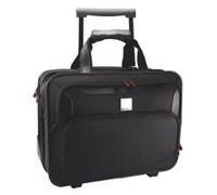 Monolith Deluxe Nylon Wheeled Laptop Case Black 2372