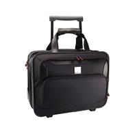 Monolith Deluxe Nylon Wheeled Laptop Case Black 2372