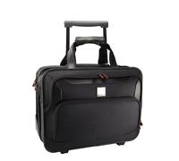 Monolith Deluxe Nylon Wheeled Laptop Case Black 2372