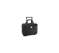 Monolith Deluxe Nylon Wheeled Laptop Case for Laptops up to 15 inch Black 2372