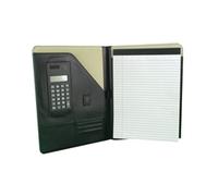 Monolith Leather Conference Folder with A4 Pad - Black