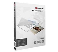 Monolith Laminating pouches A3 Clear 80 microns (2 x 80) Transparent 100 Pouches