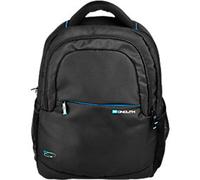 Monolith Laptop Backpack Blue Line 3312 15.6 Inch Recycled Plastic Black 32 x 14 x 43 cm