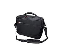 Monolith New Nylon Computer Case with Organiser and Document Pocket PU Trim for 15.4 inch Black Ref 2341