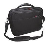 Monolith New Nylon Computer Case with Organiser and Document Pocket PU Trim for 17.4 inch Black Ref 2342