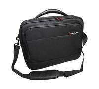 Masters Computer Case Monolith Nylon – Organiser, Document Pocket, PU Trim – 17.4 inch Black