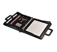 Monolith Zip Conference folder A4 PU Black 2879
