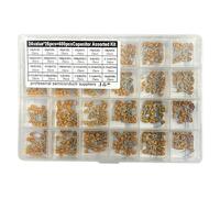 Monolithic Capacitor Kit 10pf-10Uf 24value*25PCS 20 30 47 56 68 100 200 300 680/pf 104 102 103 101 473 106 1 4.7 10 473 100/NF