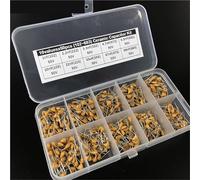 Monolithic Ceramic Capacitor Kit 50V 1nF~68nF (102~683) P=5.08mm 10Valuesx50 Total 500pcs With Box