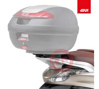 Givi Monolock Piaggio Beverly 125ie/300ie/350 Top Case Rear Fitting Black