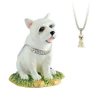 Monond HlpiAMok Yasirona Secrets from Hidden Treasures 1066 Westie Dog Trinket Box