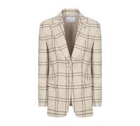 Monopetto Macrocheck Jacket - female - Manuel Ritz - Blazers - Beige - M - Jackets M