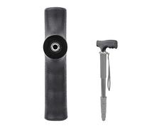 Monopod Handle Adapter Set, Monopod Handle Adapter Walking Stick Cane Camera Crutches Universal for 1/4 Inch 3/8 Inch Screw(black)