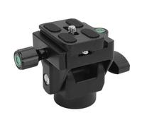 Monopod Tilt Head, Aluminum Alloy Tripod Head with Quick Release Plate for Birdwatching Photography, Precise Self Balance Adjust Camera Tool for DSLR, Camcorders