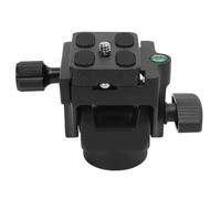 Monopod Tilt Head, Pan Tilt Head for Tripods and Monopods, Aluminum Alloy Camera Tilt Head with Quick Release Plate, ±90° Tilt Movement for DSLR Cameras, Compatible with Most Tripo