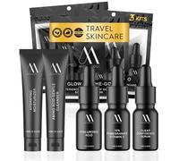 MONOPOLI **COMPLETE FACE CARE KIT FOR GLOWING SKIN:** Each of these 3 Monopoli Skin Glow on the Go Travel Skin Care Kits contains a BHA Serum, Vitamin C and Moisturises