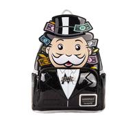 Monopoly 90th Anniversary Pennybags Glitter Cosplay Mini Backpack- unisex- LOUNGEFLY- School Bags- Multicolor- ONE SIZE- Kids ONE SIZE