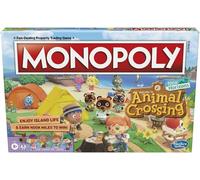 Monopoly Animal Crossing New Horizons Edition Board Game for Kids Ages 8 and Up,