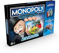 Monopoly Banking Back Board Game, Electronic Card Reader, Back Bonus, Cashless N