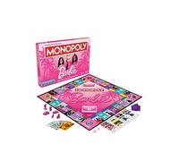 Monopoly Barbie Edition Board Game One Colour