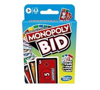 Monopoly Bid Card Game - Buy, Trade or Steal Properties to Win