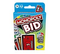 Monopoly Bid Card Game - Buy, Trade or Steal Properties to Win