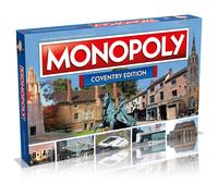 Winning Moves Coventry Monopoly Board Game, Advance to the Transport Museum, Skydome and Charter House, 2-6 players makes a great gift for players aged 8 plus