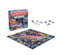 Monopoly Board Game - Memphis, TN Edition: 2-6 Players Family Board Games for Kids and Adults, Board Games for Kids 8 and Up, Great for Game Night