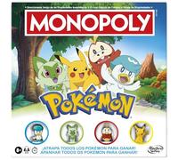 Monopoly Board Game Pokémon Edition - Portuguese Spanish Version