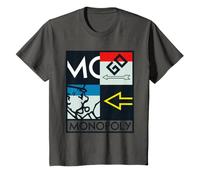 Monopoly Board Game Retro Icons Kids T-Shirt